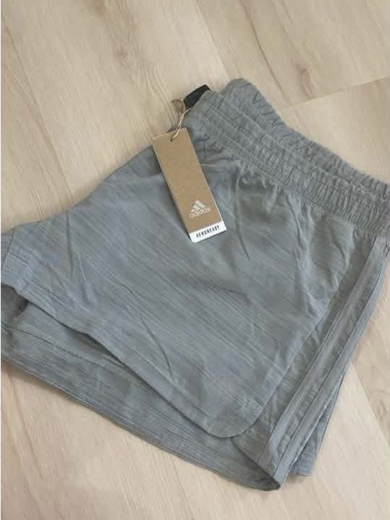adidas Pants - adidas Women's Light Gray Athletic Shorts